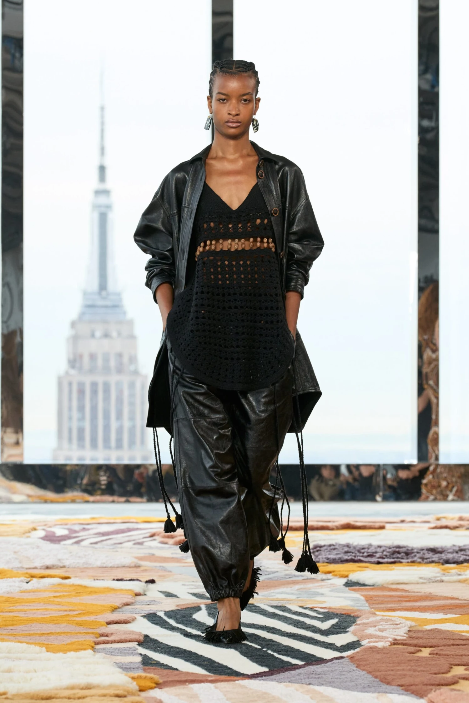 ULLA JOHNSON Apollo Jacket - Noir 6 ULLA JOHNSON Apollo Jacket - Noir - Image 6