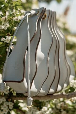 ULLA JOHNSON Adria Small Pleated Wave Bag - Agave -ULLA JOHNSON Outlet UJ AW23 Alts L1 1 WEB