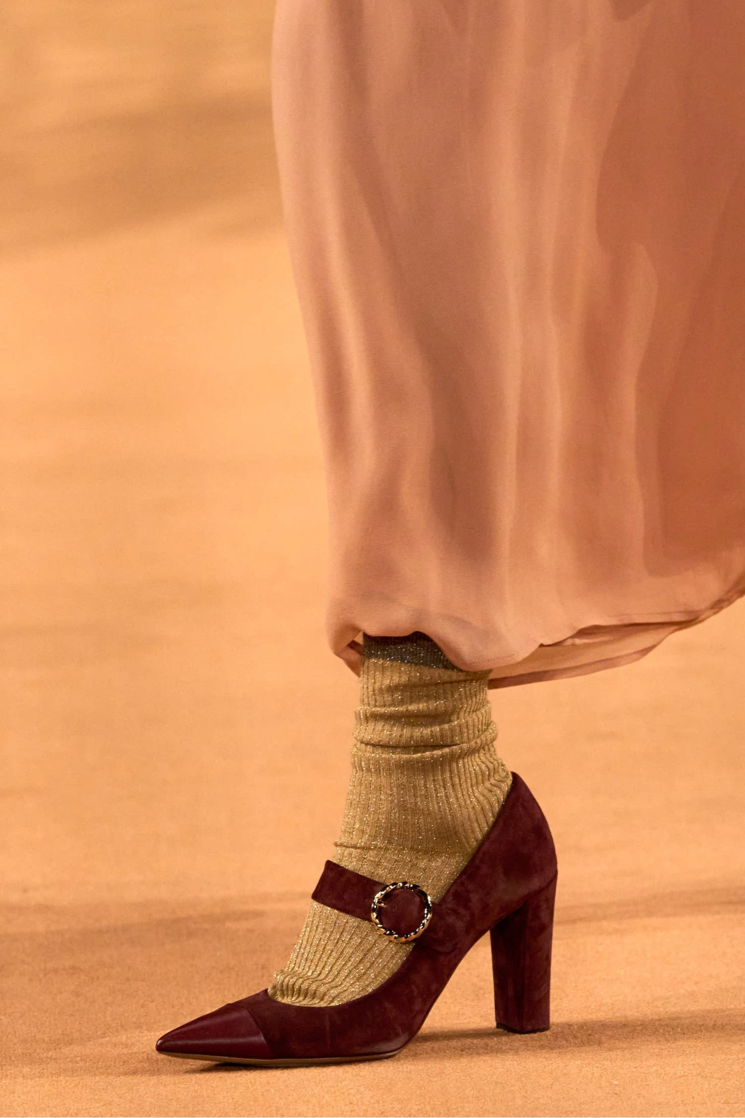 ULLA JOHNSON Kiki Heel - Cordovan 5 ULLA JOHNSON Kiki Heel - Cordovan - Image 5