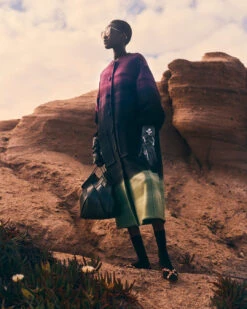 ULLA JOHNSON Fernanda Oversized Wool Melton Coat - Borealis 11 ULLA JOHNSON Fernanda Oversized Wool Melton Coat - Borealis -ULLA JOHNSON Outlet UJ AW25 CAMPAIGN 4x5 27