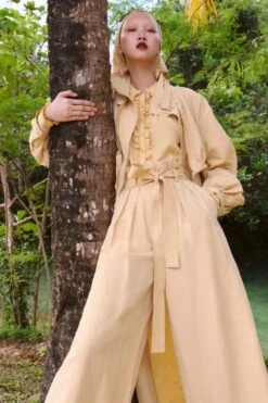 ULLA JOHNSON Gitana Pants - Dune -ULLA JOHNSON Outlet UJ PF23 PDP CROP 1500x2250 LOOK 26