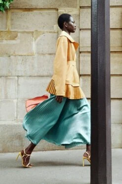 ULLA JOHNSON Lison Jacket W/ Pleat Detail - Almond -ULLA JOHNSON Outlet UJ PS26 1500x2250 29 0b510009 872c 46db 958b a5eba7da8d8d