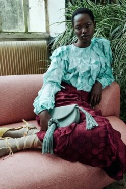 ULLA JOHNSON Poppy Cascading Ruffle Midi Skirt - Claret 11 ULLA JOHNSON Poppy Cascading Ruffle Midi Skirt - Claret -ULLA JOHNSON Outlet UJ PS26 1500x2250 2 87a2523b 1e9a 4af7 8f6d b1c2312b7f02