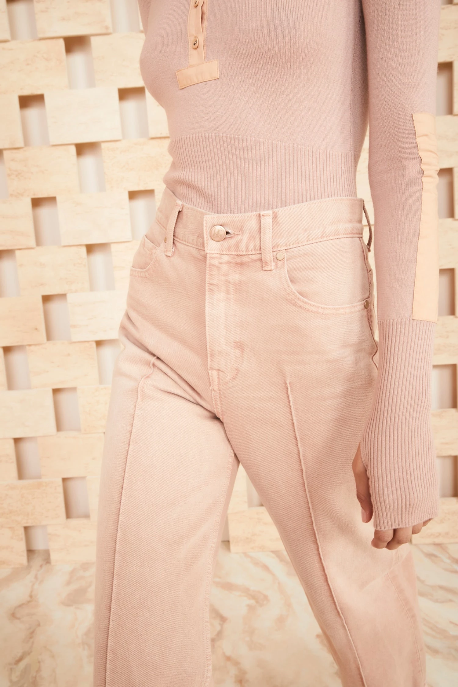 ULLA JOHNSON The Genevieve Jean - Rosewood Wash 5 ULLA JOHNSON The Genevieve Jean - Rosewood Wash - Image 5