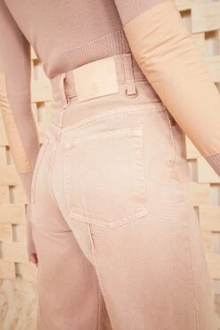 ULLA JOHNSON The Genevieve Jean - Rosewood Wash 11 ULLA JOHNSON The Genevieve Jean - Rosewood Wash -ULLA JOHNSON Outlet ULLA JOHNSON GENEVIEVE JEAN ROSEWOODWASH UJ990420 view 4