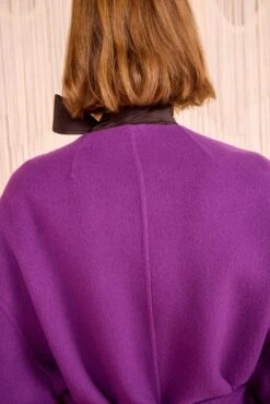 ULLA JOHNSON Fernanda Double Faced Wool Oversized Coat - Thistle 13 ULLA JOHNSON Fernanda Double Faced Wool Oversized Coat - Thistle -ULLA JOHNSON Outlet ULLA JOHNSON Fernanda Double Faced Wool Oversized Coat THISTLE FA251211 06