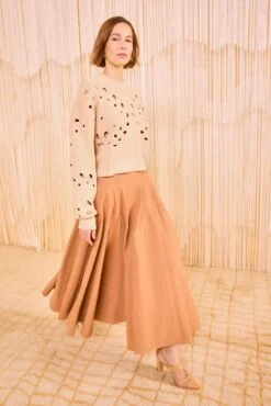 ULLA JOHNSON Vanessa Pullover - Sand