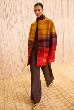 ULLA JOHNSON Ambrose Wool Meton Coat - Agate 6 ULLA JOHNSON Ambrose Wool Meton Coat - Agate -ULLA JOHNSON Outlet ULLAJOHNSON AmbroseWoolMetonCoat AGATE FA251217 03