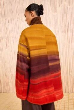 ULLA JOHNSON Ambrose Wool Meton Coat - Agate 7 ULLA JOHNSON Ambrose Wool Meton Coat - Agate -ULLA JOHNSON Outlet ULLAJOHNSON AmbroseWoolMetonCoat AGATE FA251217 04