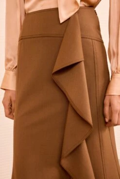 ULLA JOHNSON Ammonite Cascading Ruffle Skirt - Cinder 8 ULLA JOHNSON Ammonite Cascading Ruffle Skirt - Cinder -ULLA JOHNSON Outlet ULLAJOHNSON AmmoniteCascadingRuffleSkirt CINDER PS260311 04 8b492bfa 9459 4ca3 a0a9 993821843044