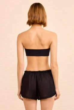 ULLA JOHNSON Aran Coverup Short - Noir -ULLA JOHNSON Outlet ULLAJOHNSON AranCoverupShort NOIR PS261716 04