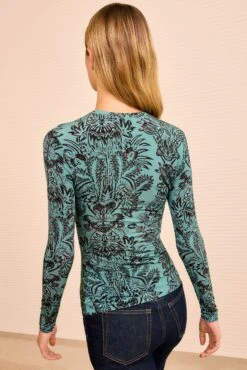 ULLA JOHNSON Asha Ruched LS Top - Ocean Flora 9 ULLA JOHNSON Asha Ruched LS Top - Ocean Flora -ULLA JOHNSON Outlet ULLAJOHNSON AshaRuchedTricotTop OCEANFLORA PS260816 05 b34ca33a 62af 42c7 936c dccbe82ba0f3