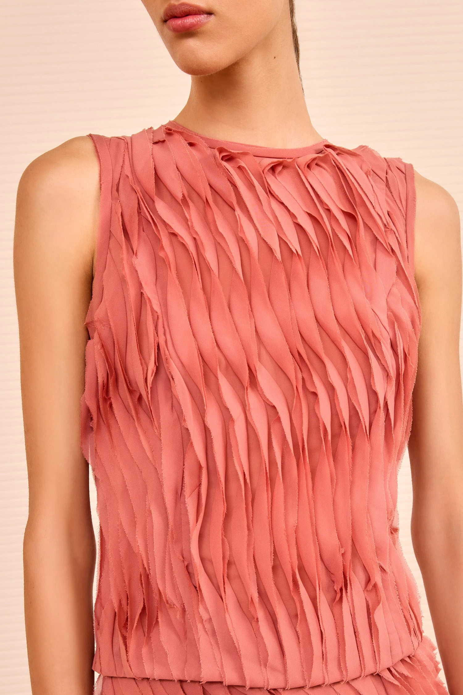 ULLA JOHNSON Celina SL Top - Chestnut 3 ULLA JOHNSON Celina SL Top - Chestnut - Image 3