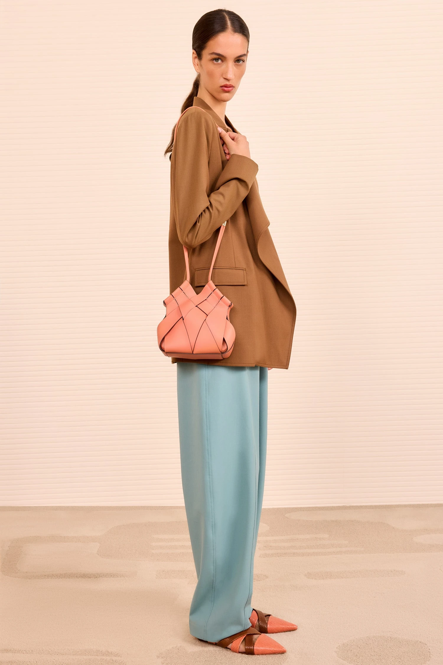 ULLA JOHNSON Charlotte Crossbody - Rose 6 ULLA JOHNSON Charlotte Crossbody - Rose - Image 6