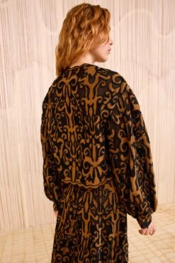 ULLA JOHNSON Coletta Applique Jacket - Saffron 8 ULLA JOHNSON Coletta Applique Jacket - Saffron -ULLA JOHNSON Outlet ULLAJOHNSON ColettaAppliqueJacket SAFFRON FA250500 04