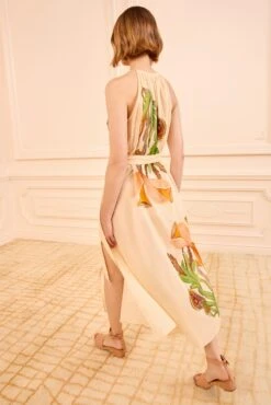 ULLA JOHNSON Elara Sleeveless Dress Coverup - Inner Nature 11 ULLA JOHNSON Elara Sleeveless Dress Coverup - Inner Nature -ULLA JOHNSON Outlet ULLAJOHNSON ElaraSleevelessDressCoverup INNERNATURE PS261744 06