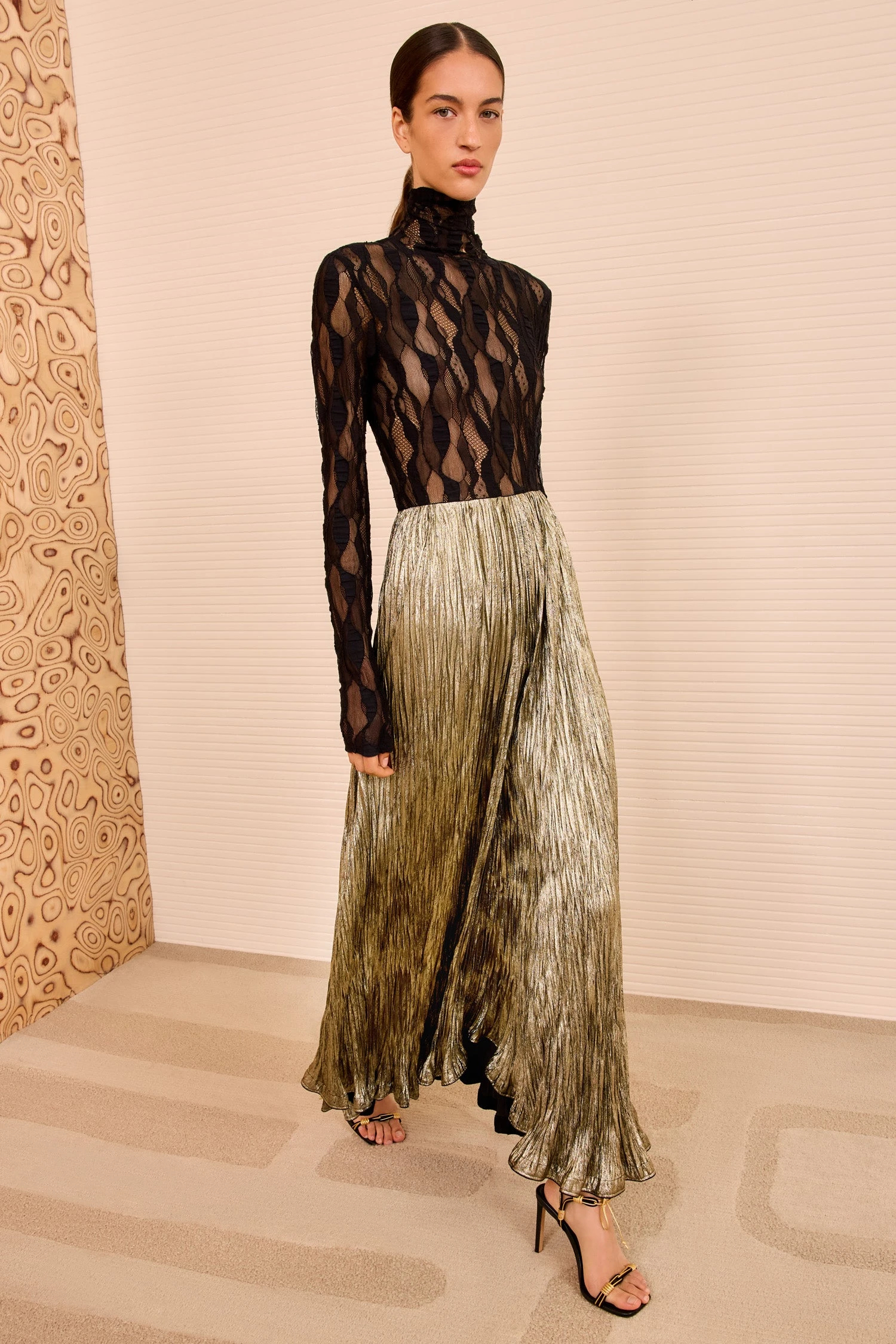 ULLA JOHNSON Elsa Pleated Long Skirt - Lumen 1 ULLA JOHNSON Elsa Pleated Long Skirt - Lumen