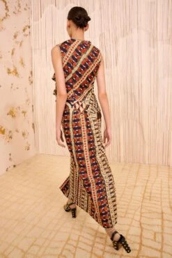 ULLA JOHNSON Estela Jacquard Sleeveless Dress - Ametrine -ULLA JOHNSON Outlet ULLAJOHNSON EstelaJacquardSleevelessDress AMETRINE FA250151 04