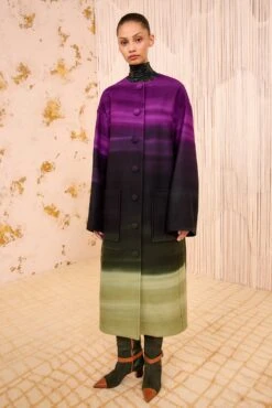 ULLA JOHNSON Fernanda Oversized Wool Melton Coat - Borealis 10 ULLA JOHNSON Fernanda Oversized Wool Melton Coat - Borealis -ULLA JOHNSON Outlet ULLAJOHNSON FernandaOversizedWoolMeltonCoat BOREALIS FA251203 05