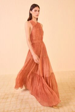 ULLA JOHNSON Freesia Gown - Saffron