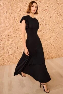 ULLA JOHNSON Iris SL Dress - Noir