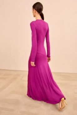 ULLA JOHNSON Leyna LS Dress - Mulberry 8 ULLA JOHNSON Leyna LS Dress - Mulberry -ULLA JOHNSON Outlet ULLAJOHNSON LeynaLongSleeveJerseyDress MULBERRY PS260820 04 0c7706d7 625d 4810 830c 8ba259a54322