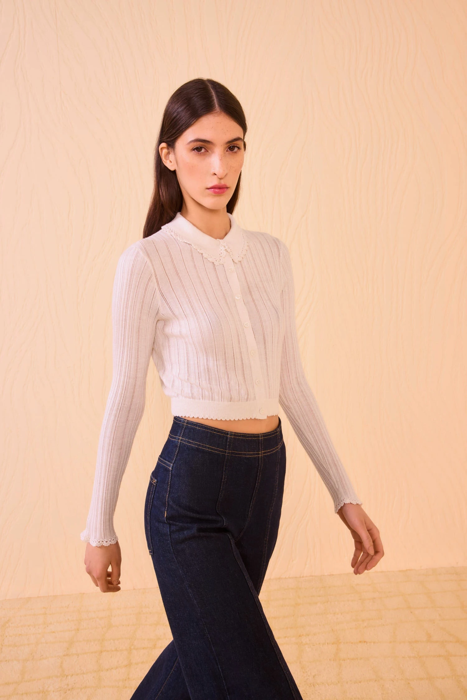 ULLA JOHNSON Lottie Knit Cardigan - Pristine 3 ULLA JOHNSON Lottie Knit Cardigan - Pristine - Image 3