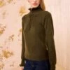 ULLA JOHNSON Maisie Cashmere Turtleneck - Hunter