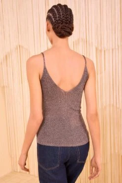 ULLA JOHNSON Marion Knit Tank - Pewter -ULLA JOHNSON Outlet ULLAJOHNSON MarionKnitTank PEWTER PF250724 04