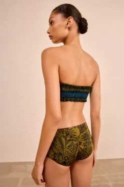 ULLA JOHNSON Marseille Smocked Bikini Top - Lagoon 7 ULLA JOHNSON Marseille Smocked Bikini Top - Lagoon -ULLA JOHNSON Outlet ULLAJOHNSON MarseilleSmockedBikiniTop LAGOON PS261702 04