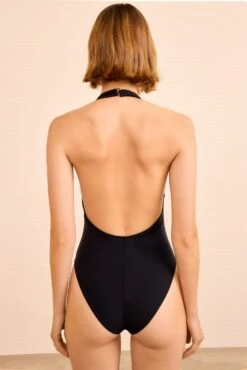 ULLA JOHNSON Milos Halter Maillot With Ring Detail - Noir -ULLA JOHNSON Outlet ULLAJOHNSON MilosHalterMaillotwithRingDetail NOIR PS261730 04 54c09986 473a 49d1 a305 82257345991f