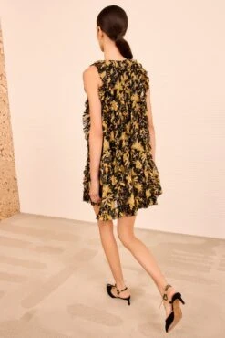 ULLA JOHNSON Signe Cascading Ruffle Mini Dress - Forsythia 7 ULLA JOHNSON Signe Cascading Ruffle Mini Dress - Forsythia -ULLA JOHNSON Outlet ULLAJOHNSON SigneRuffledSilkMiniDress FORSYTHIA PS260171 04