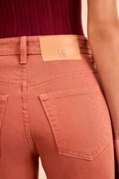 ULLA JOHNSON The Agatha Jean - Garden Rose -ULLA JOHNSON Outlet ULLAJOHNSON TheAgathaMidRiseJean GARDENROSE UJ9904062 04