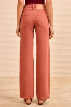 ULLA JOHNSON The Agatha Jean - Garden Rose -ULLA JOHNSON Outlet ULLAJOHNSON TheAgathaMidRiseJean GARDENROSE UJ9904062 05