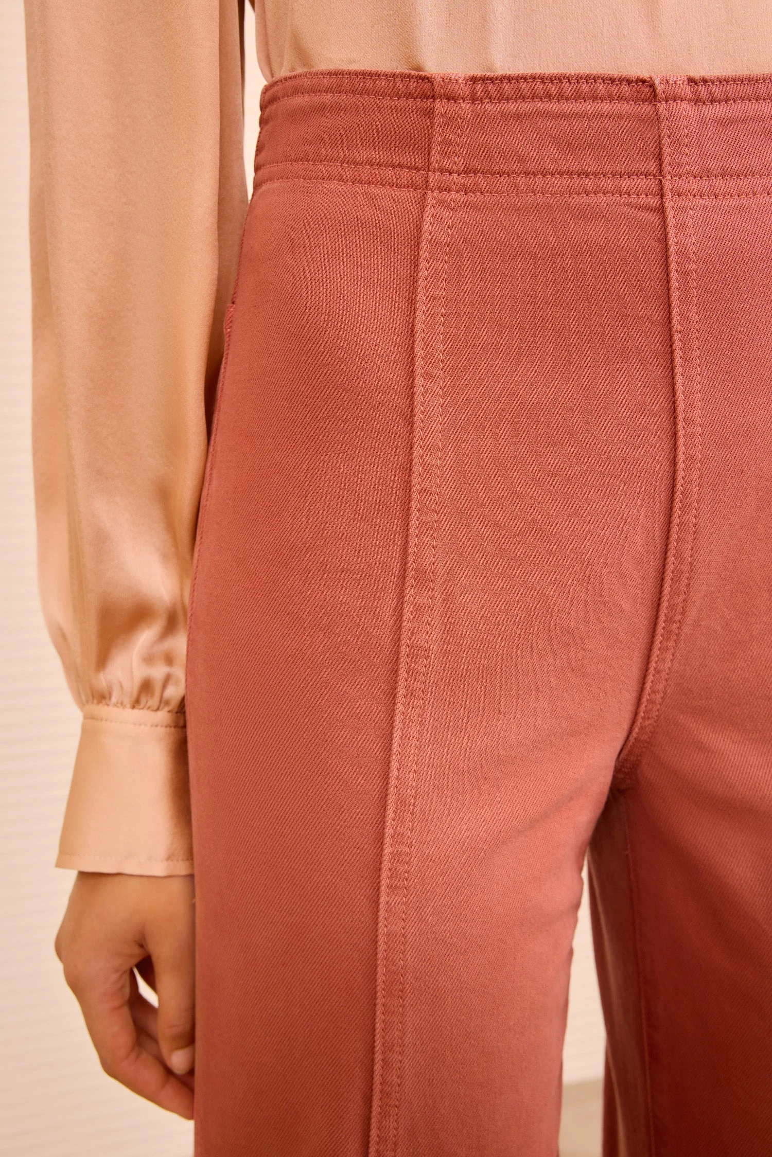 ULLA JOHNSON The Bianca Jean - Garden Rose 4 ULLA JOHNSON The Bianca Jean - Garden Rose - Image 4