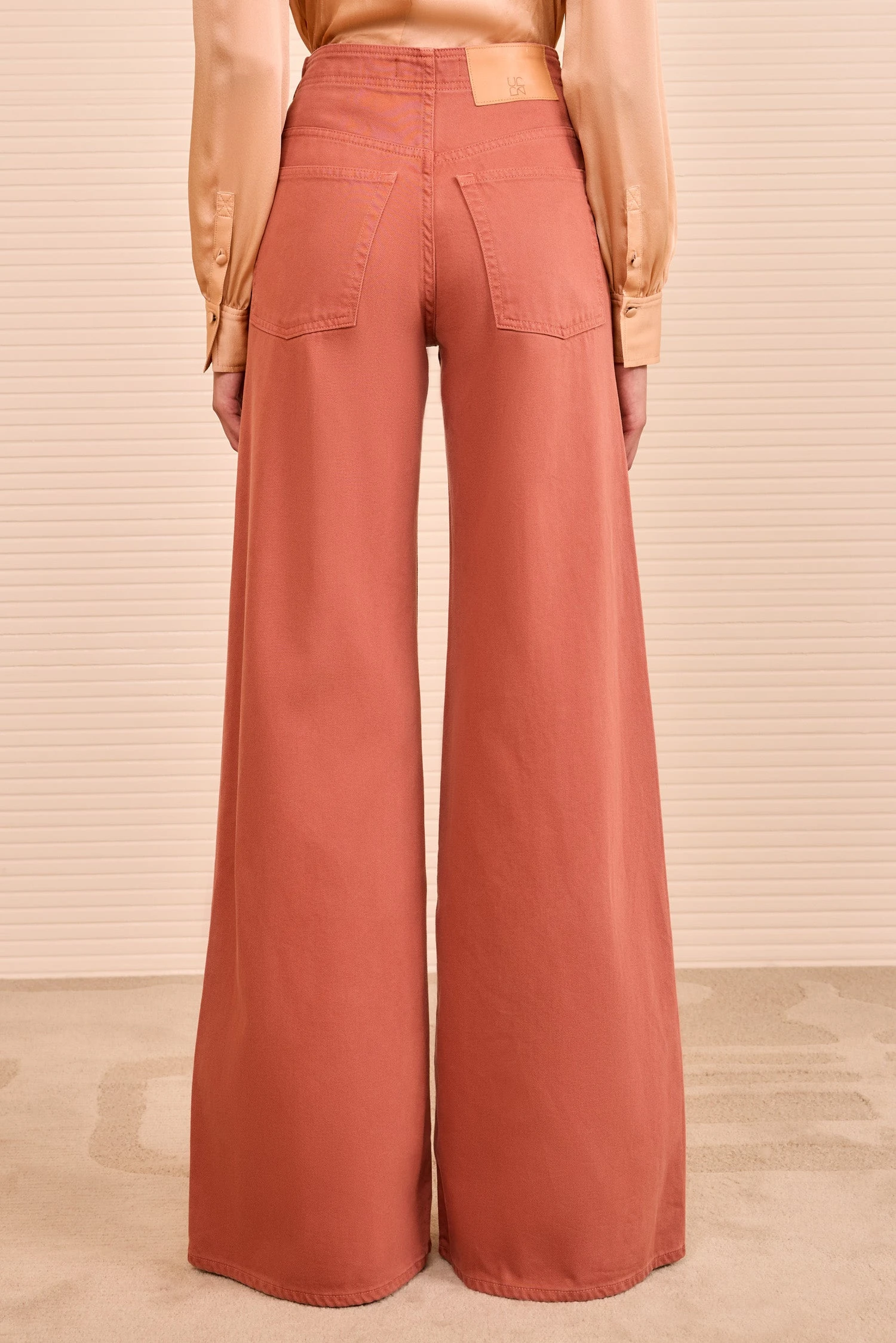 ULLA JOHNSON The Bianca Jean - Garden Rose 5 ULLA JOHNSON The Bianca Jean - Garden Rose - Image 5