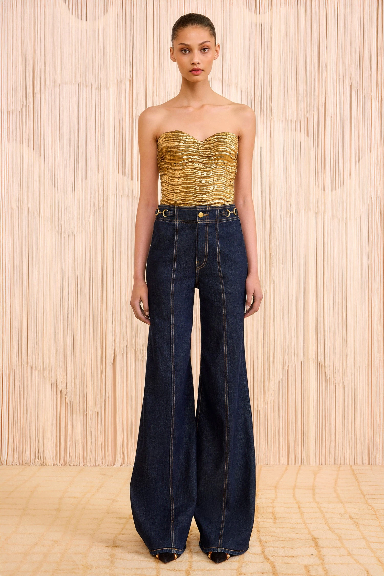 ULLA JOHNSON The Delphine Jean - Tigris 2 ULLA JOHNSON The Delphine Jean - Tigris - Image 2