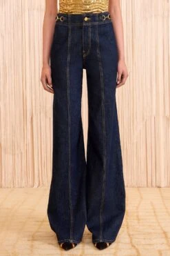 ULLA JOHNSON The Delphine Jean - Tigris 11 ULLA JOHNSON The Delphine Jean - Tigris -ULLA JOHNSON Outlet ULLAJOHNSON TheDelphineHighRiseJean TIGRIS UJ9904049 03