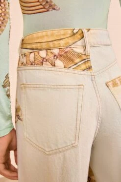 ULLA JOHNSON The Willow Wide Leg Jean - Water Blossoms -ULLA JOHNSON Outlet ULLAJOHNSON TheWillowWideLegJean WATERBLOSSOMS UJ9904066 04