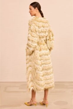 ULLA JOHNSON Theo Fringe Coat - Dune 11 ULLA JOHNSON Theo Fringe Coat - Dune -ULLA JOHNSON Outlet ULLAJOHNSON TheoCoat DUNE PS261206 04