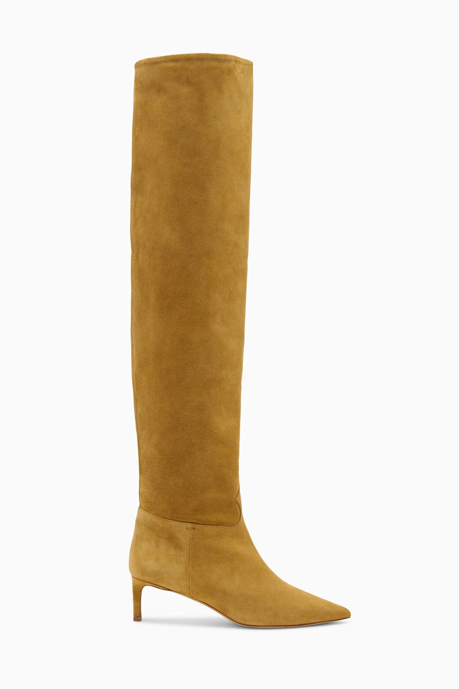 ULLA JOHNSON Carolina Kitten Heel Boot - Pistachio 1 ULLA JOHNSON Carolina Kitten Heel Boot - Pistachio