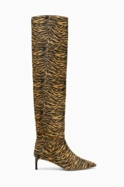 ULLA JOHNSON Carolina Kitten Heel Boot - Okapi