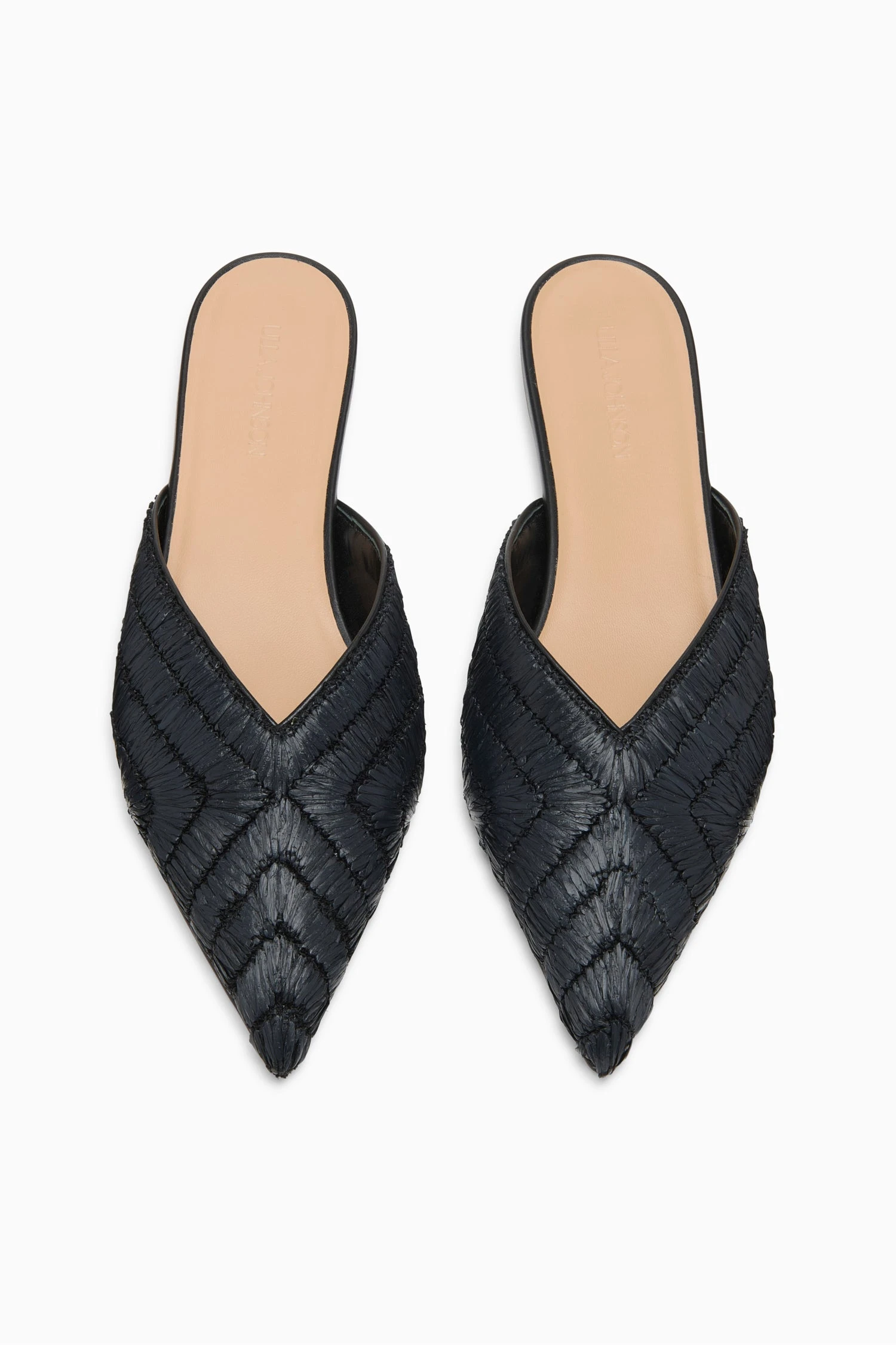 ULLA JOHNSON Aunika Mule - Noir 4 ULLA JOHNSON Aunika Mule - Noir - Image 4