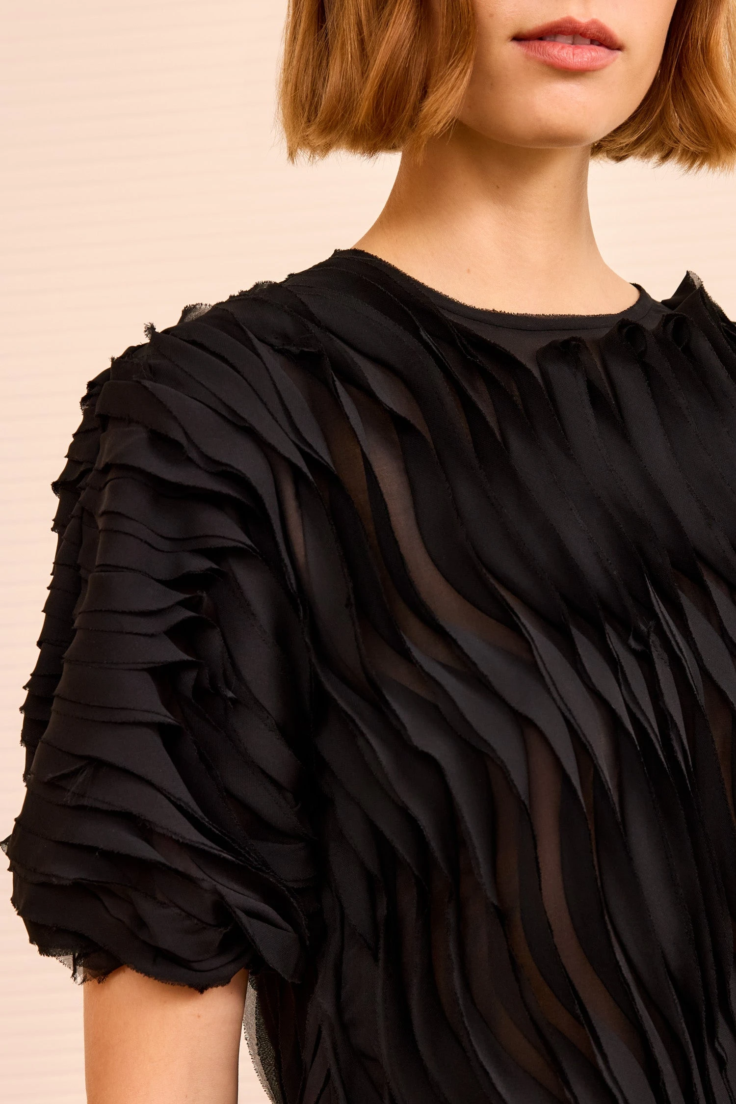 ULLA JOHNSON Vayda SS Top - Noir 2 ULLA JOHNSON Vayda SS Top - Noir - Image 2