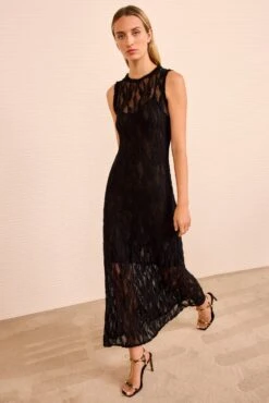 ULLA JOHNSON Venus Tank Dress - Noir