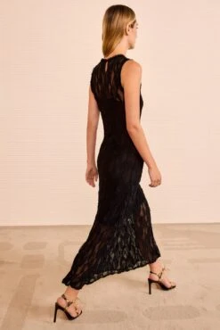 ULLA JOHNSON Venus Tank Dress - Noir 9 ULLA JOHNSON Venus Tank Dress - Noir -ULLA JOHNSON Outlet ULLAJOHNSON VenusSleevelessLaceDress NOIR PS260801 05