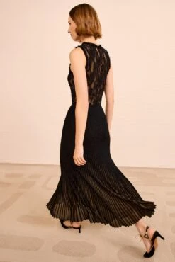 ULLA JOHNSON Vera Midi Skirt - Noir 13 ULLA JOHNSON Vera Midi Skirt - Noir -ULLA JOHNSON Outlet ULLAJOHNSON VeraKnitMidiSkirt NOIR PS260730 06