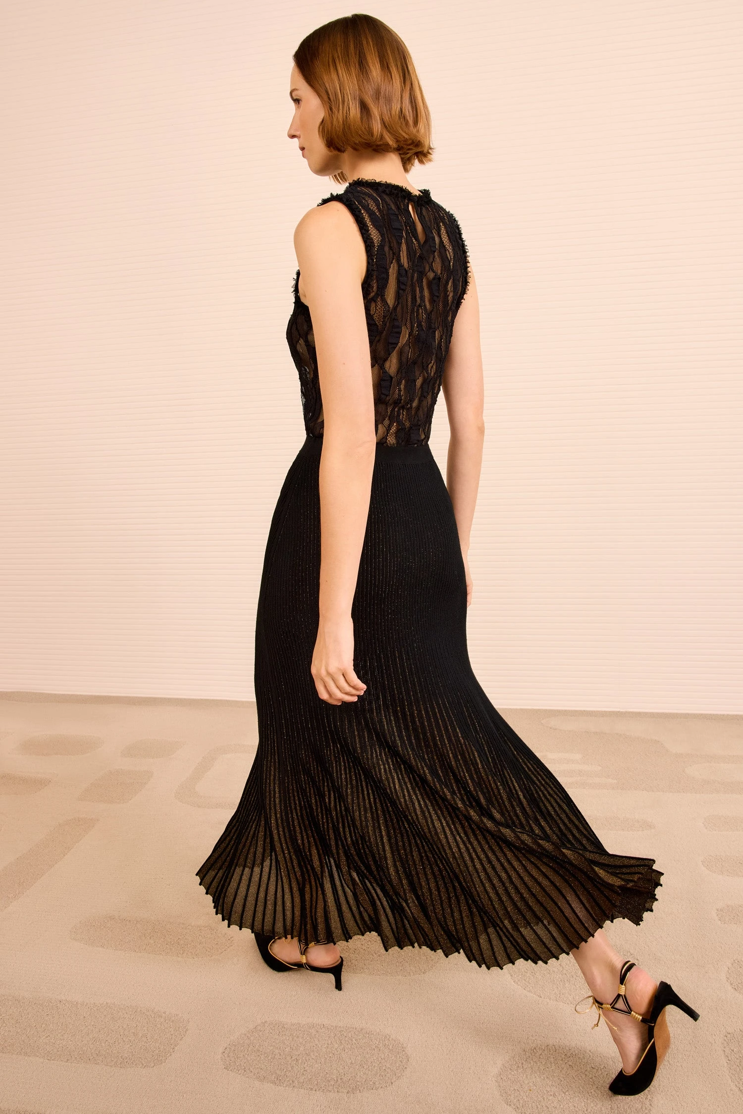 ULLA JOHNSON Vera Midi Skirt - Noir 7 ULLA JOHNSON Vera Midi Skirt - Noir - Image 7