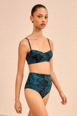 ULLA JOHNSON Zahara Bra Cup Bikini Top - Eclipse Flora -ULLA JOHNSON Outlet ULLAJOHNSON ZaharaBraCupBikiniTop ECLIPSEFLORA PS261708 03