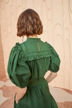 ULLA JOHNSON Adeline Top - Juniper -ULLA JOHNSON Outlet ULLA JOHNSON Adeline Top JUNIPER 04